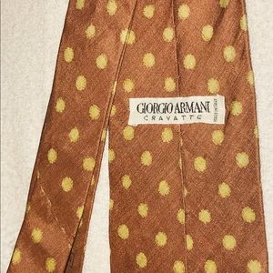 Giorgio Armani Polka Dot Men’s Tie